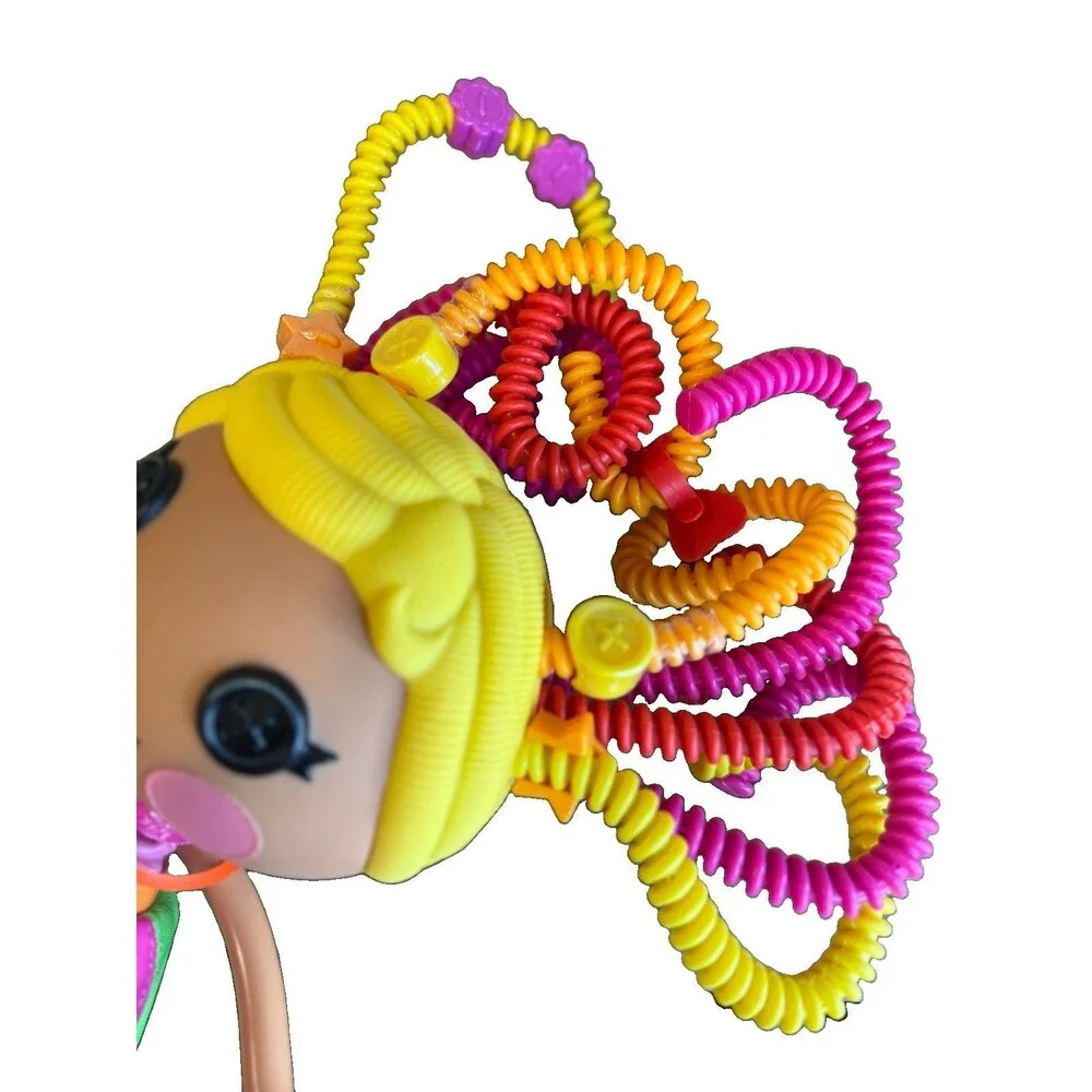 Lalaloopsy Silly Hair Doll April Sunsplash 13” Rainbow Hair Styling Doll 2010